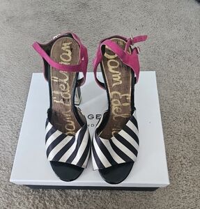 Sam Edelmam Odetta Stripe Sandal